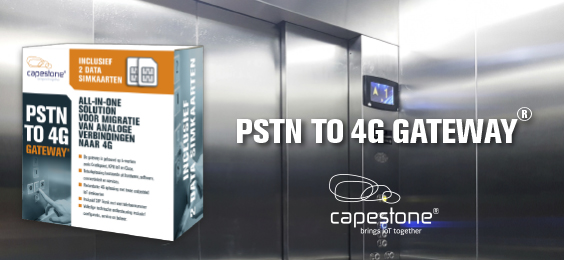 PSTN to 4g gateway elevator
