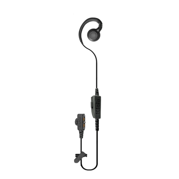 Klein Electronics CURL wired PTT headset for XP5x/XP8 and XP10